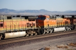 BNSF 6638 rolls westbound as the # 2 unit pulling a westbound Z-Train.
